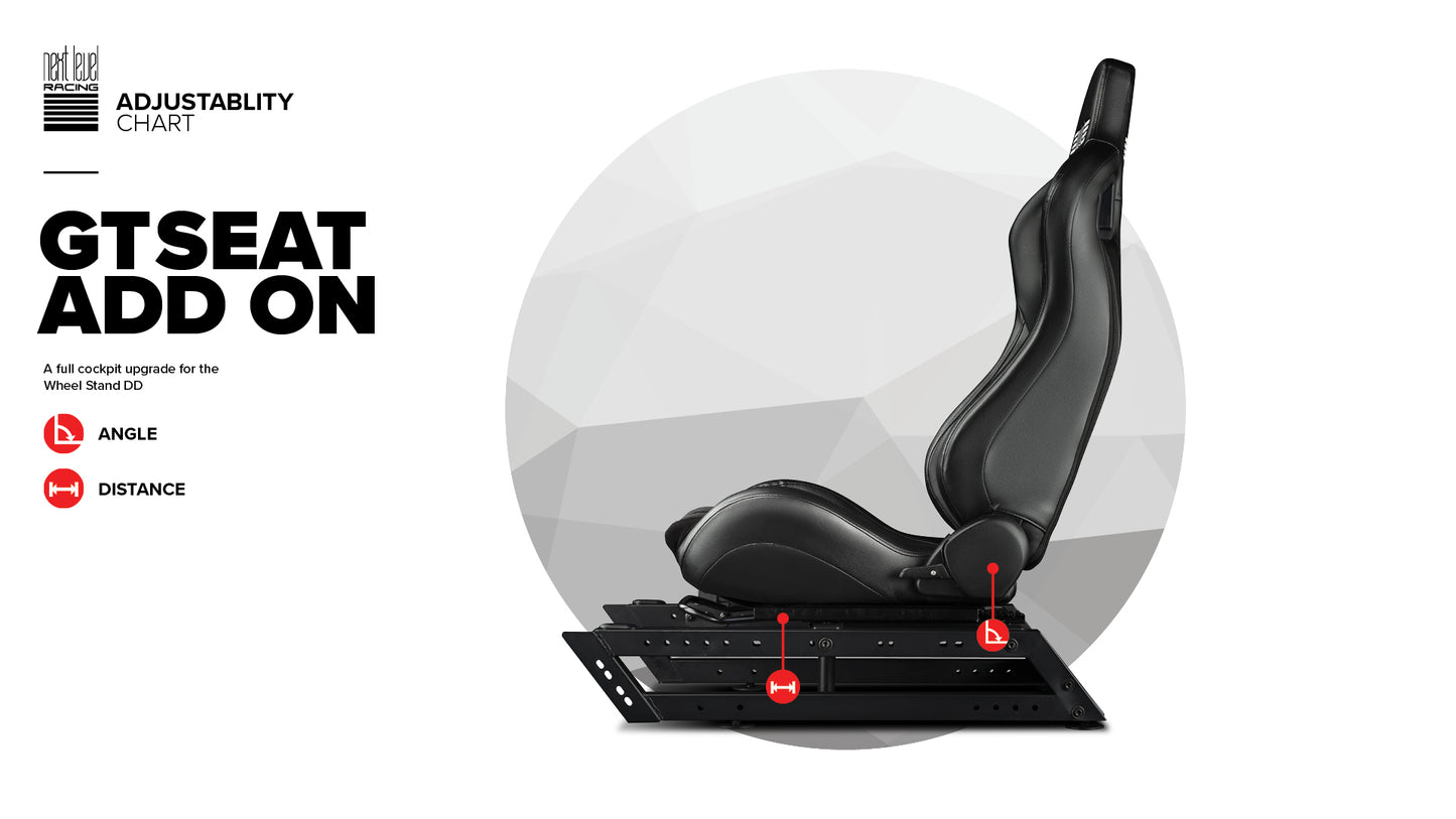Next Level Racing® GTSeat Add-on for Wheel Stand DD/ 2.0