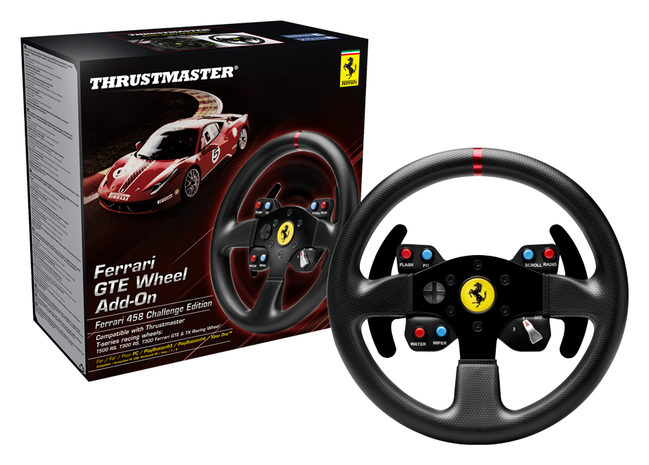 Thrustmaster Ferrari 458 Challenge Wheel Add-on
