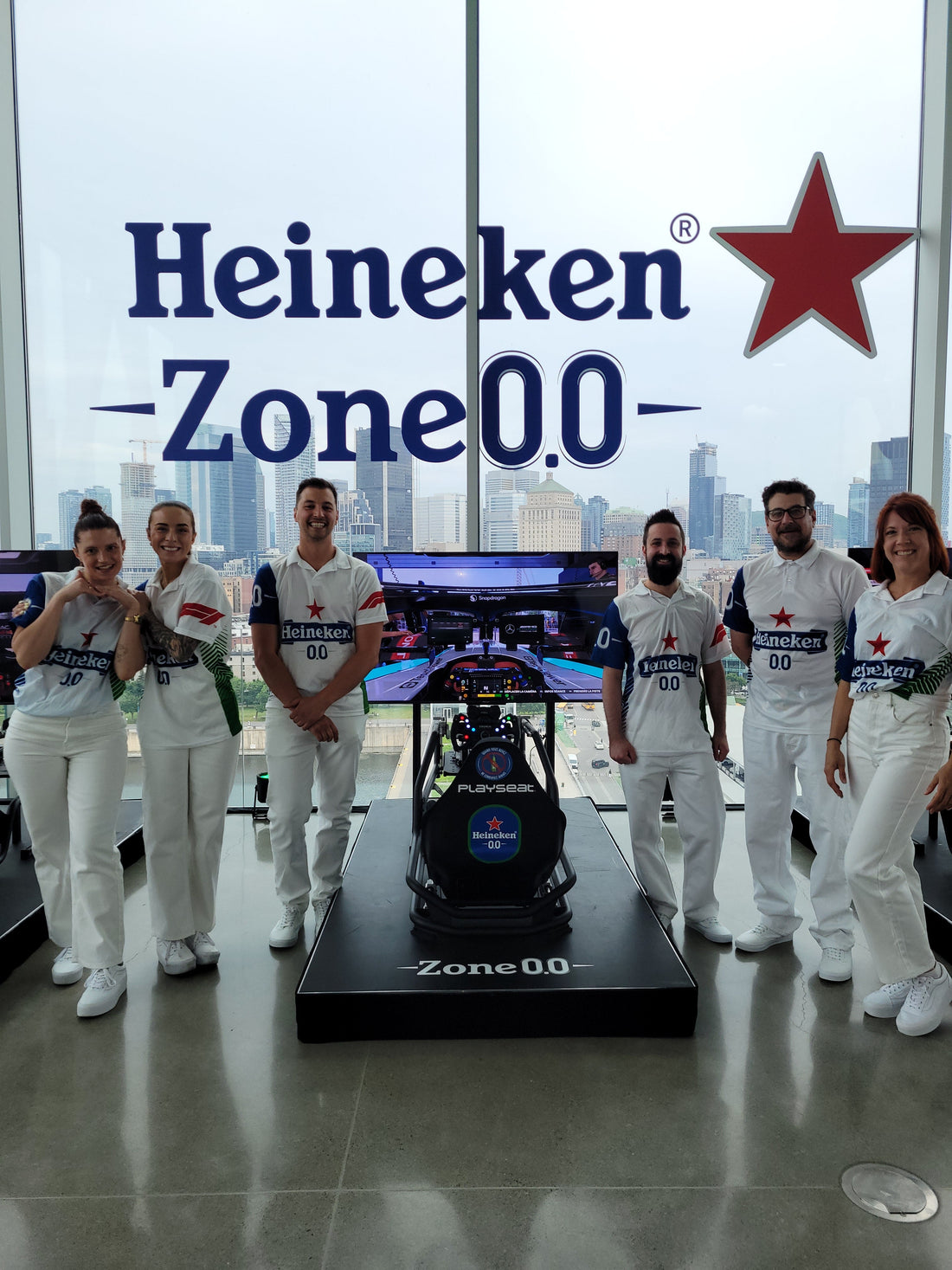 Heineken F1 Grand Prix Activation Case Study: Premium Racing Simulator Experience in Montreal