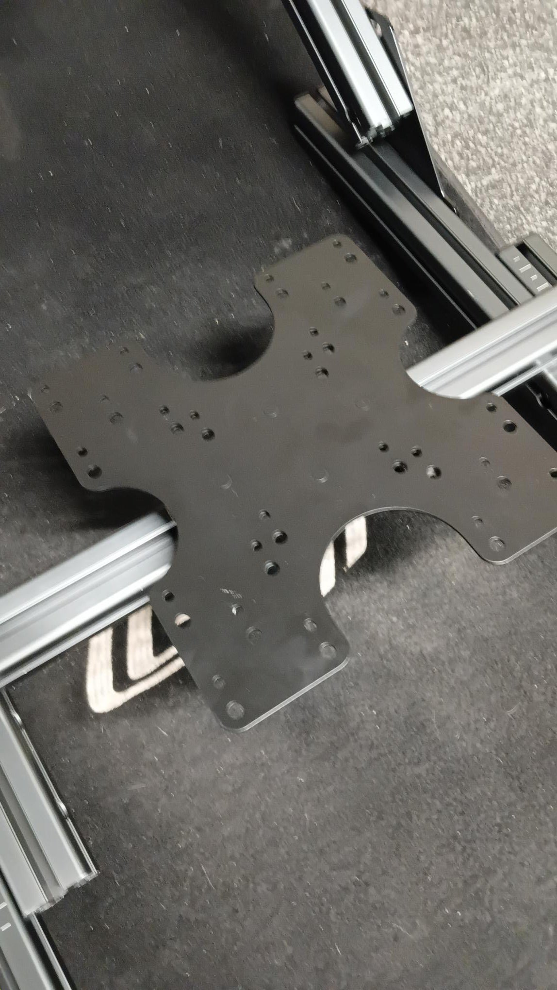 USED - Direct monitor mount + overhead monitor mount