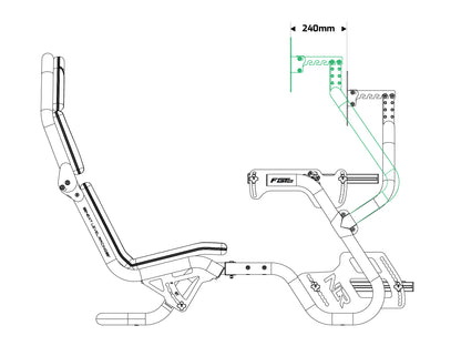 Next Level Racing® F-GT Pro Direct Monitor Mount Add-on 2.0 [NLR-R018] - photo 4