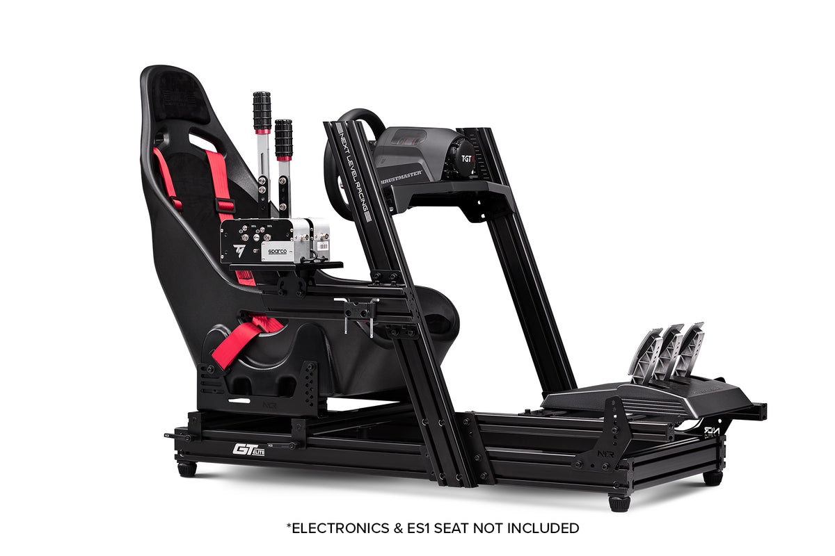 GTElite Racing Simulator Cockpit- Wheel Plate Edition (NLR-E022)