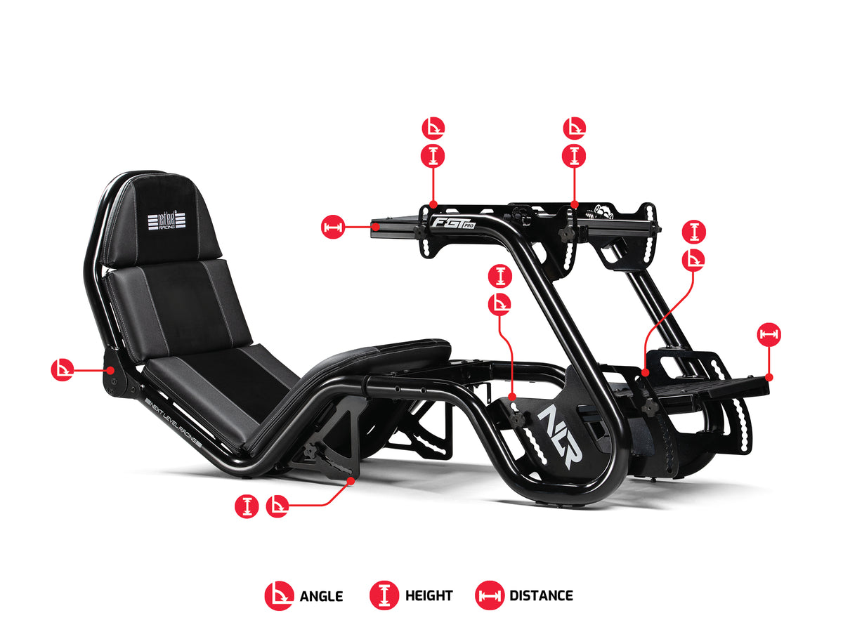 Next Level Racing® F-GT Pro - Black Edition [NLR-R003] or Grey Edition [NLR-R002] - photo 8