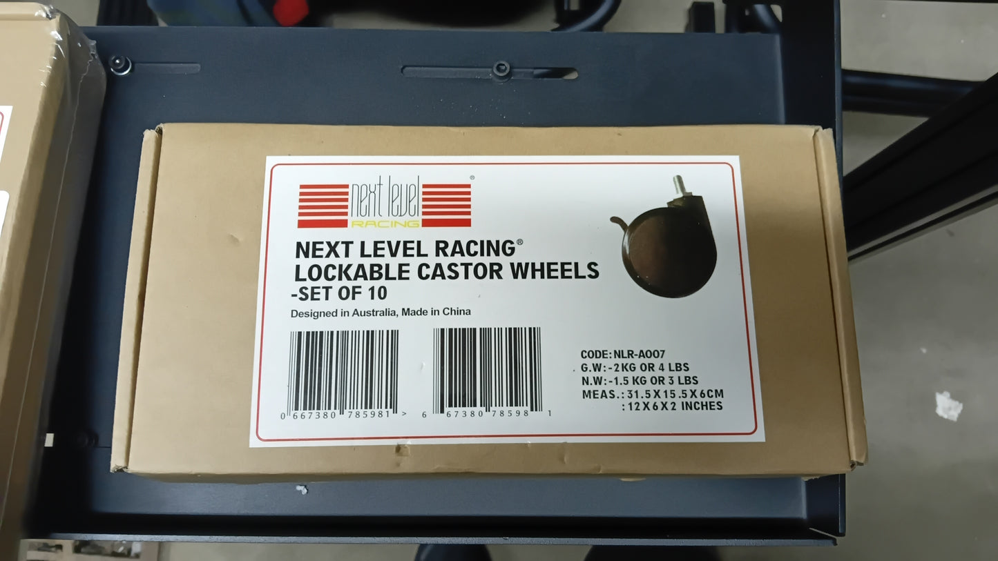 Lockable castor wheels - set of 10 NLR-A007