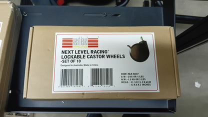 Lockable castor wheels - set of 10 NLR-A007
