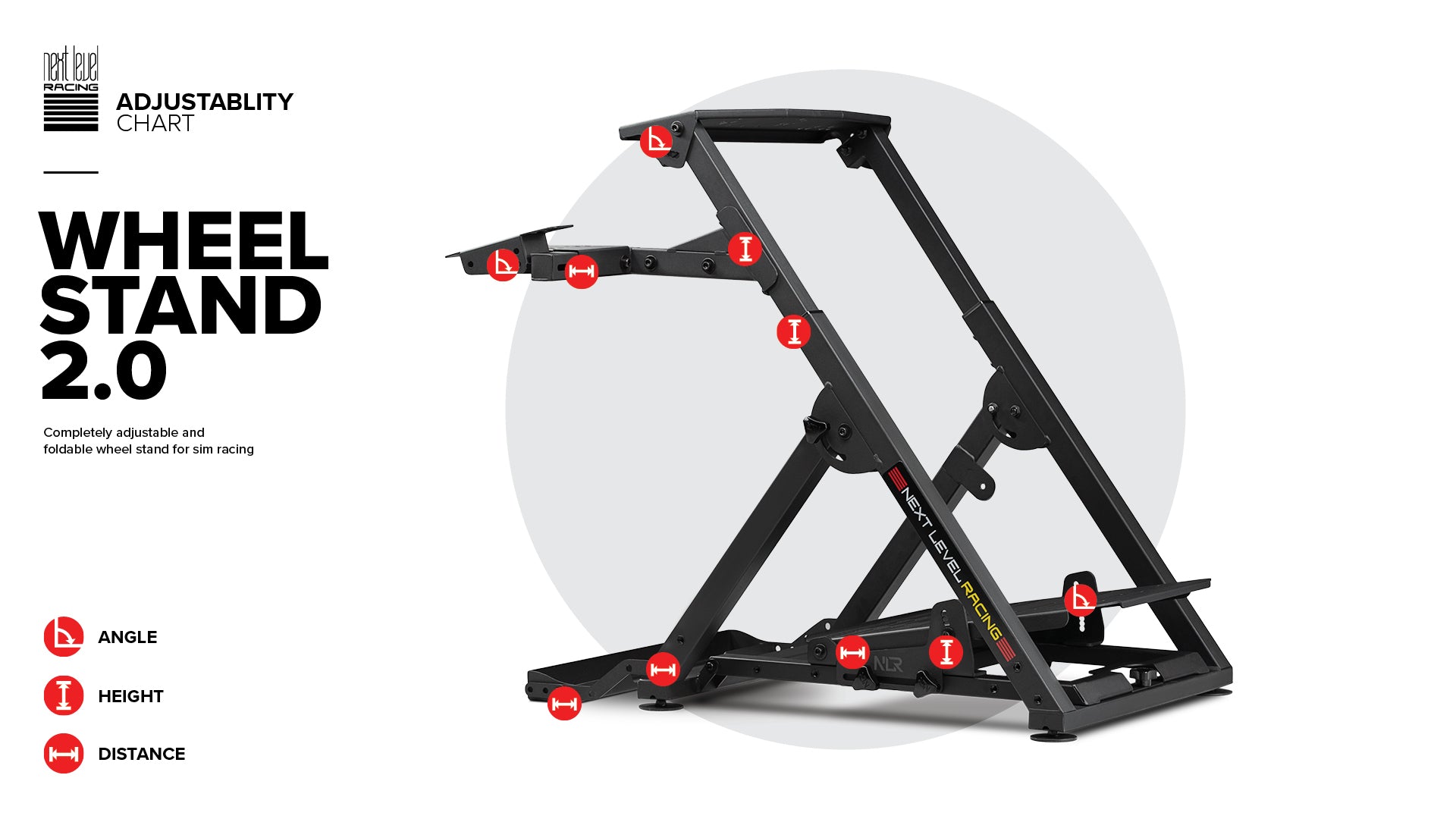 Next Level Racing Wheel Stand 2.0 – SimMontreal